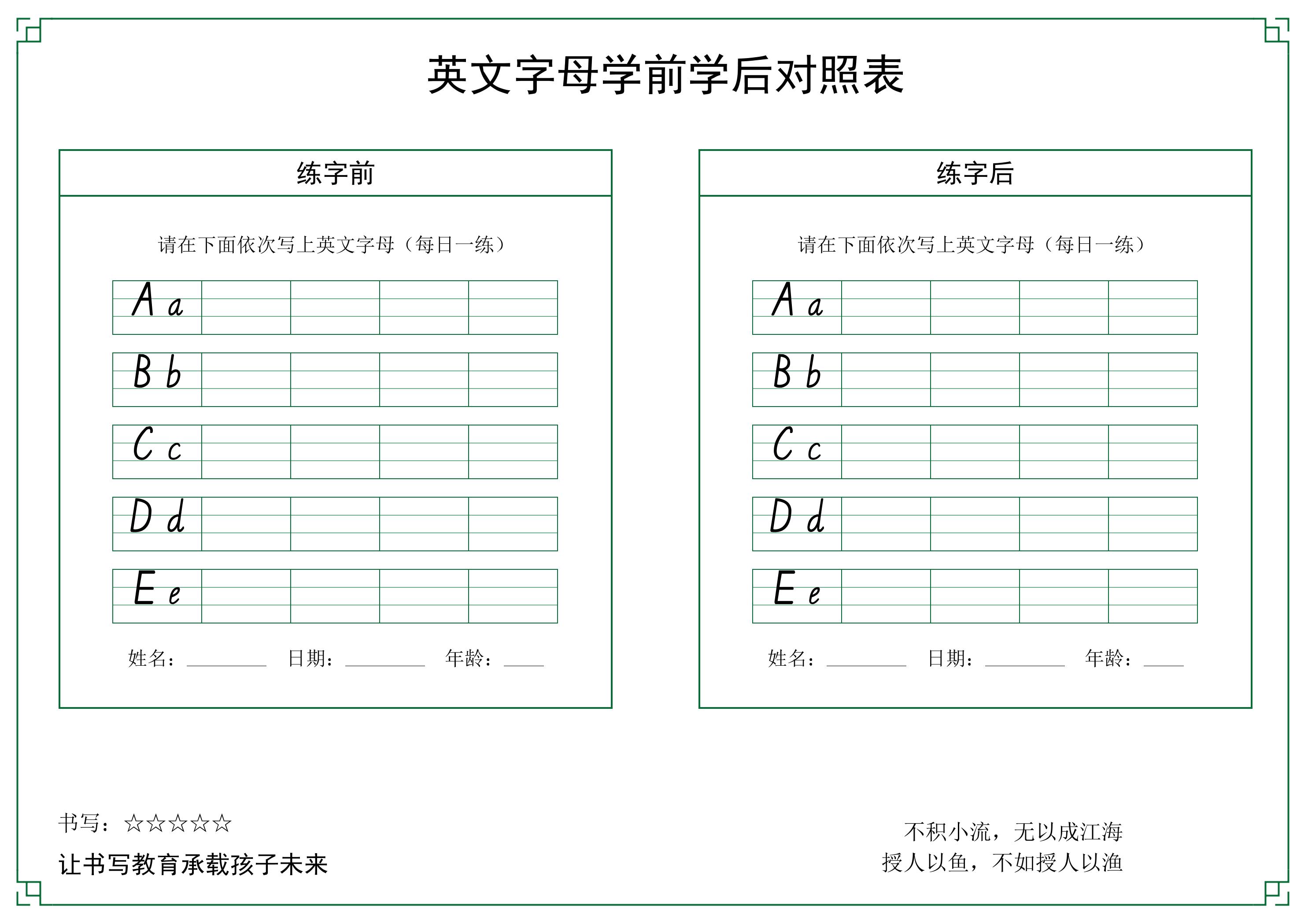 三上英语26个英文字母手写体字帖9-18金榜学科-专注整理分享幼、小、初、高学科教资，一站式解决孩子学习资料难题，帮助孩子全方位提升成绩。金榜学科